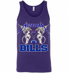 Metallica Buffalo Bills Logo Tank - zezetee
