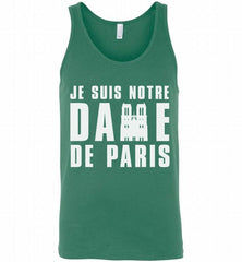 I am Notre Dame of Paris Tank - zezetee