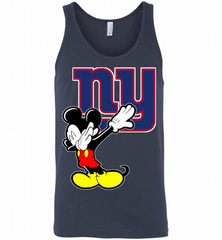 Disney Mickey Mouse Dabbing New York Giants Tank - zezetee