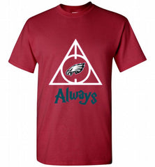 PHILADELPHIA EAGLES DEATHLY HALLOWS ALWAYS GIFT Shirt - zezetee