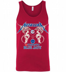 Metallica Toronto Blue Jays Logo Tank - zezetee