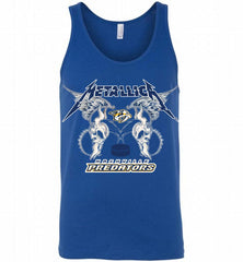 Metallica Nashville Predators Logo Tank - zezetee