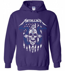 Metallica Toronto Blue Jays Logo Hoodie - zezetee