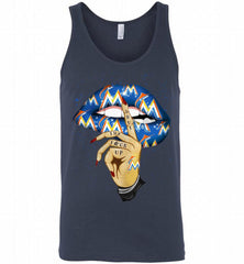 MLB Miami Marlins Lip Shut The Fuck Up Tank - zezetee