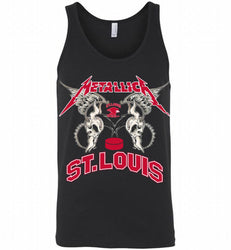 Metallica St Louis Eagles Logo Tank