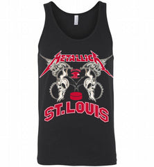 Metallica St Louis Eagles Logo Tank - zezetee