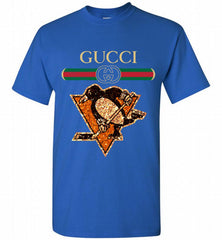 Gucci Pittsburgh Penguins Logo Shirt - zezetee