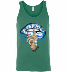Philadelphia 76ers Lip Shut The Fuck Up Tank - zezetee