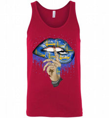 Golden State Warriors Lip Shut The Fuck Up Tank - zezetee