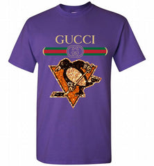 Gucci Pittsburgh Penguins Logo Shirt - zezetee