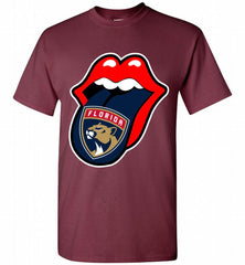 Florida Panthers  x The Rolling Stones Logo Shirt - zezetee
