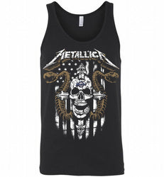 Metallica Milwaukee Brewers Logo Tank
