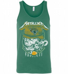Metallica Skull Snake Jacksonville Jaguars Tank - zezetee