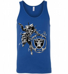 Deadpool Assassin Oakland Raiders Fan Tank - zezetee