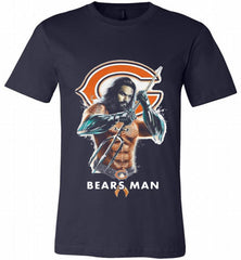 AQUAMAN CHICAGO BEARS MAN Canvas USA - zezetee