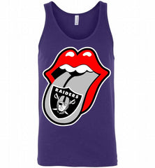 Oakland Raiders  x The Rolling Stones Logo Tank - zezetee
