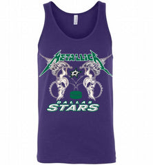 Metallica Dallas Stars Logo Tank - zezetee