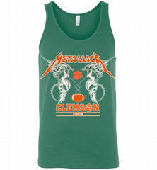 Metallica Clemson Tigers Logo Tank - zezetee