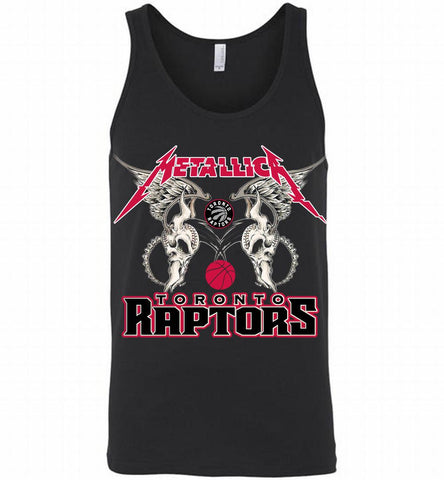 Metallica Toronto Raptors Logo Tank - zezetee