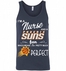 I'M A Nurse And A Phoenix Sun Fans Perfect Tank - zezetee