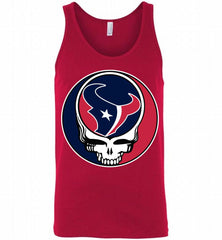 Houston Texans Grateful Dead Logo Band Tank - zezetee