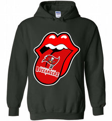 Tampa Bay Buccaneers  x The Rolling Stones Logo Hoodie - zezetee
