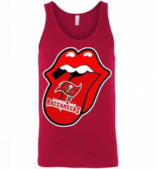 Tampa Bay Buccaneers  x The Rolling Stones Logo Tank - zezetee