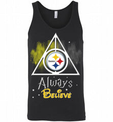 Pittsburgh Steelers  Always Believe Harry Potter Tank - zezetee