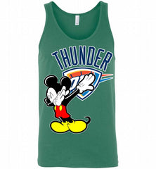 Disney Mickey Mouse Dabbing Oklahoma City Thunder Tank - zezetee