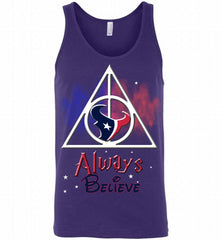 Houston Texans Always Believe Harry Potter Tank - zezetee