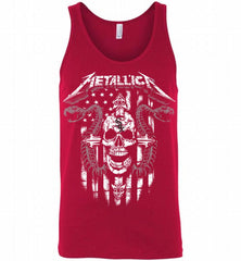 Metallica Chicago White Sox Logo Tank - zezetee