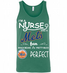 I'M A Nurse And A New York Mets Fan Pretty Much Perfect Tank - zezetee