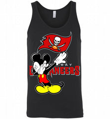 Disney Mickey Mouse Dabbing Tampa Bay Buccaneers Tank - zezetee