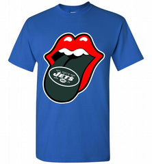 New York Jets  x The Rolling Stones Logo Shirt - zezetee