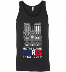 Notre-Dame Paris France Cathedral 1163 - 2019 Tank - zezetee