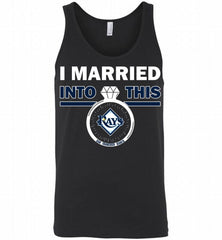 I MARRIED INTO THIS MLB Tampa Bay Rays Fans Tank - zezetee
