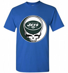 New York Jets Grateful Dead Logo Band Shirt - zezetee