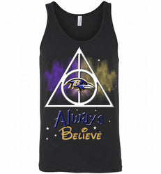 Baltimore Ravens Always Believe Harry Potter Tank