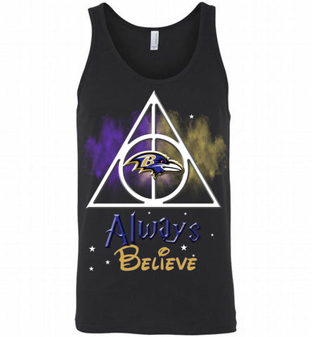Baltimore Ravens Always Believe Harry Potter Tank - zezetee