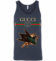 Gucci San Jose Sharks Logo Tank - zezetee