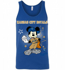 Kansas City Royals Mickey Mouse Disney Super Star Tank - zezetee