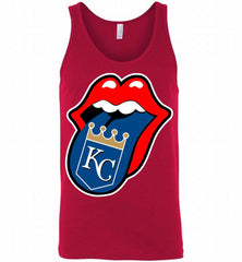 Kansas City Royals  x The Rolling Stones Logo Tank - zezetee