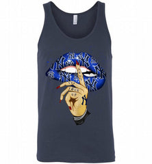 MLB New York Yankees Lip Shut The Fuck Up Tank - zezetee