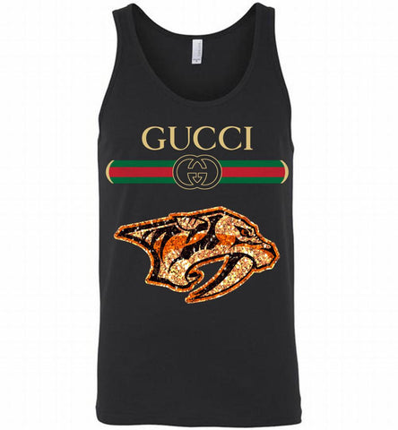 Gucci Nashville Predators Logo Tank - zezetee
