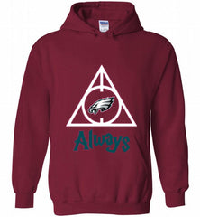 PHILADELPHIA EAGLES DEATHLY HALLOWS ALWAYS GIFT Hoodie - zezetee
