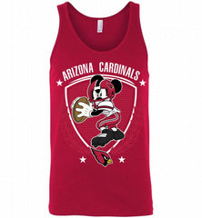 Disney Mickey Arizona Cardinals Team Tank - zezetee