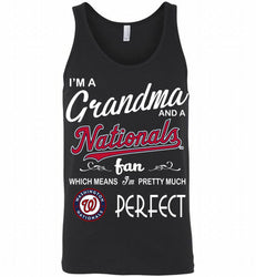I'M A Grandma And A Washington Nationals Fans Gift Tank