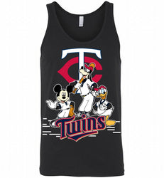Mickey Goofy Donald Minnesota Twins Teams Tank