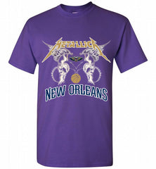 Metallica New Orleans Pelicans Logo Shirt - zezetee