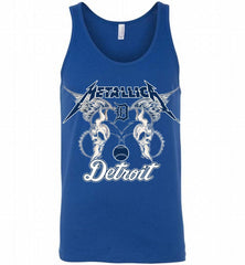 Metallica Detroit Tigers Logo Tank - zezetee